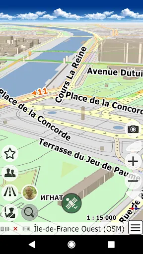 Capturas de tela do bGEO GPS Navigation