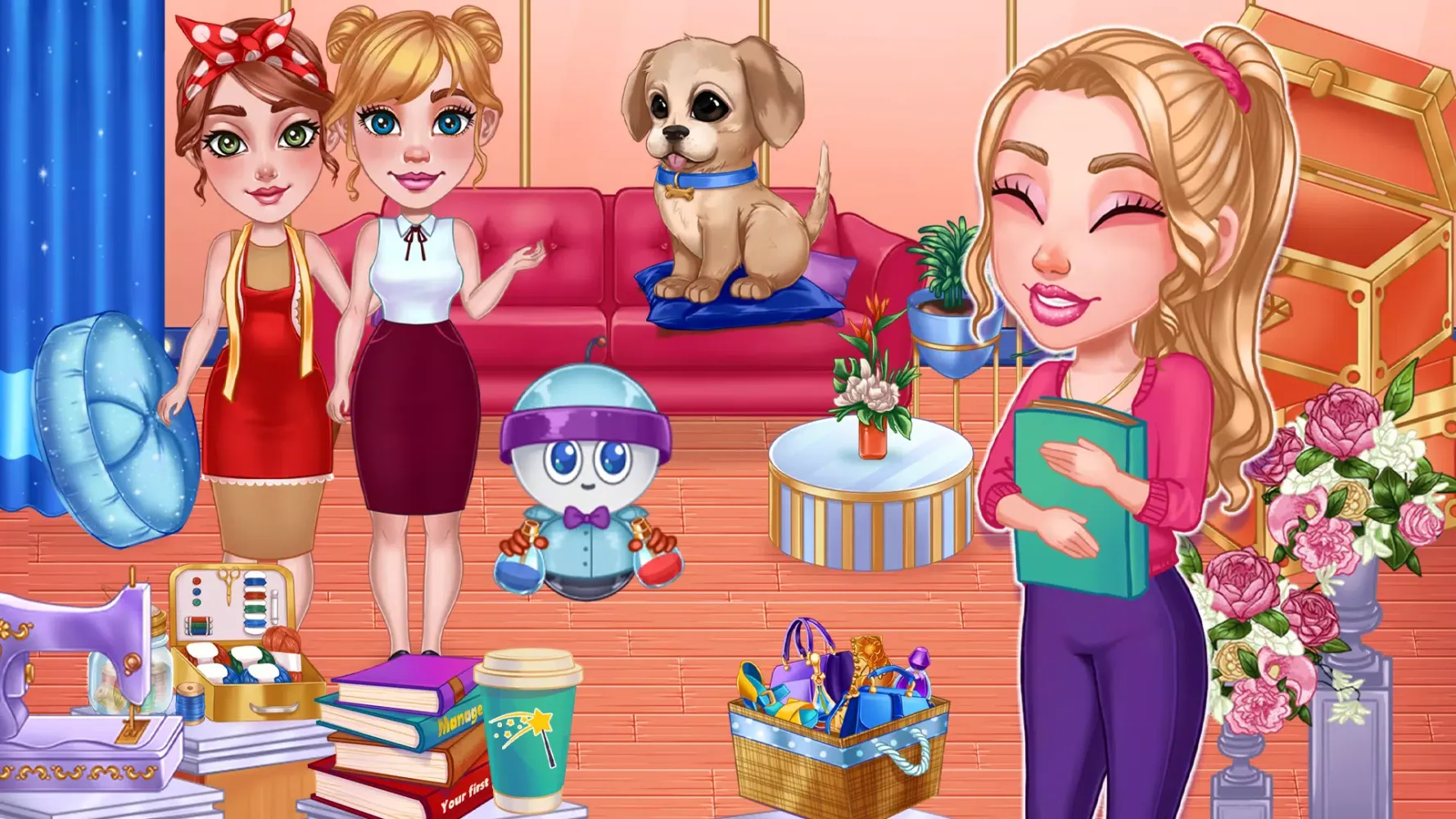 Zrzuty ekranu Emma's Journey: Fashion Shop
