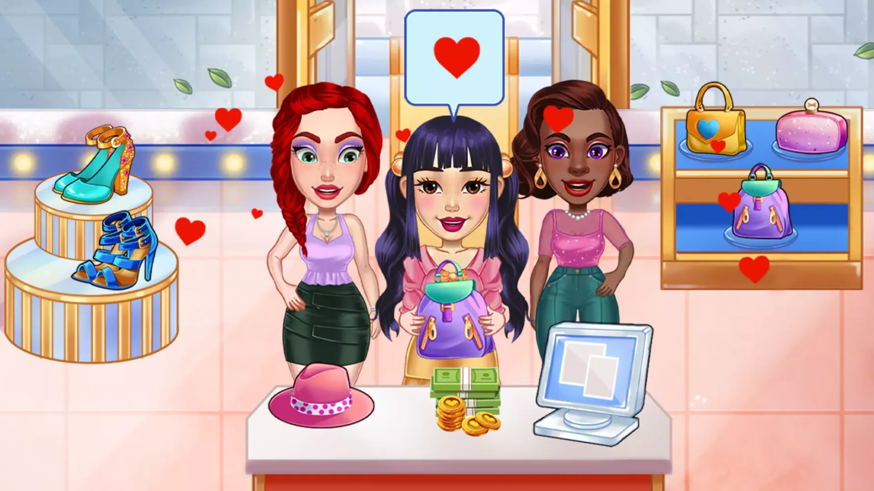Zrzuty ekranu Emma's Journey: Fashion Shop