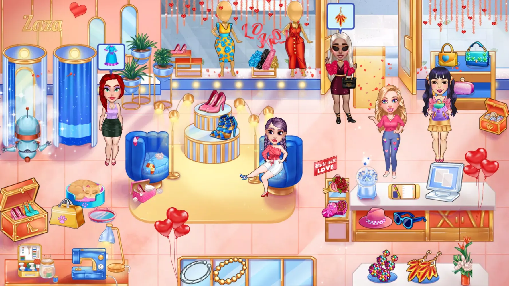 Zrzuty ekranu Emma's Journey: Fashion Shop