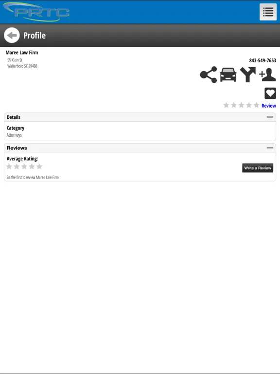 Скриншоты PRTC Search iPad 