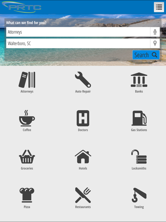 Скриншоты PRTC Search iPad 