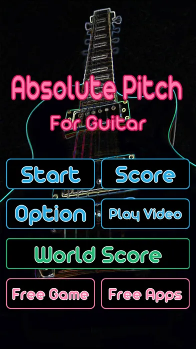 Captures d'écran de Guitar Perfect Pitch