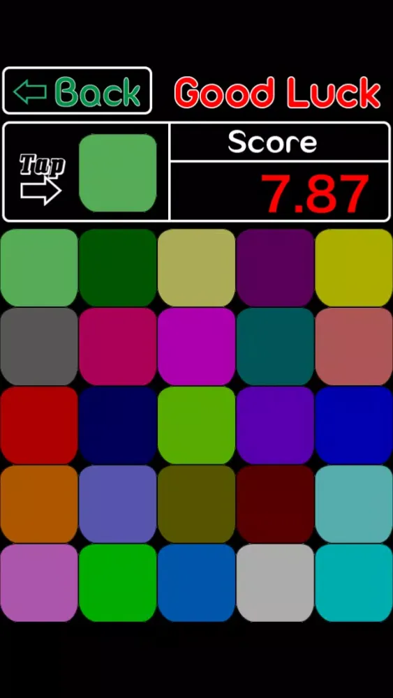 Capturas de tela do Color Select