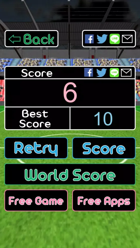 3D Sharpshooter SoccerFootball سکرین شاٹس