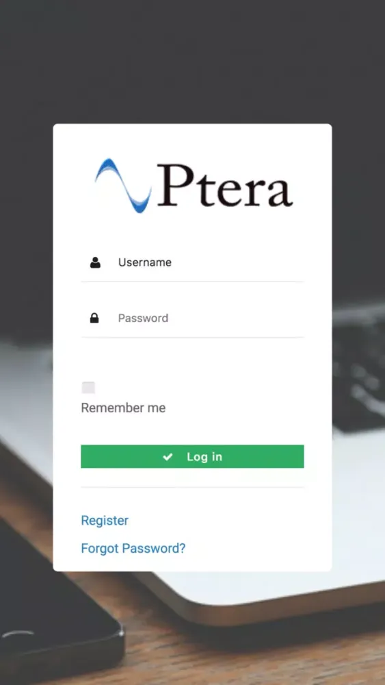Tangkapan layar Ptera Managed WiFi