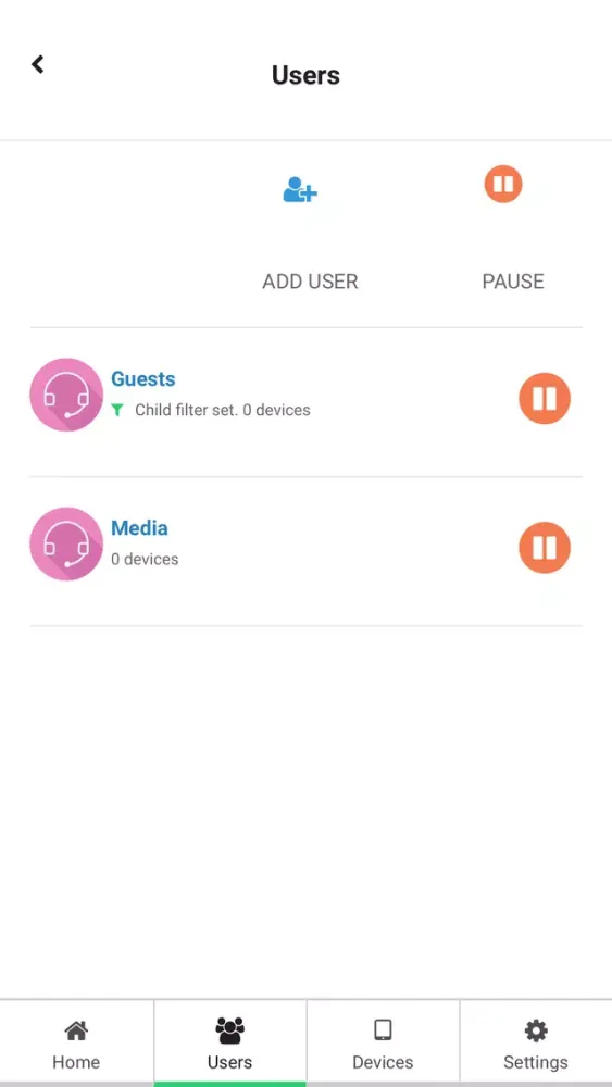 Tangkapan layar Ptera Managed WiFi