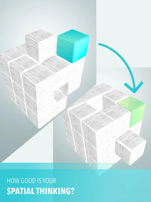 AirCube Puzzle Game iPad  Screenshots