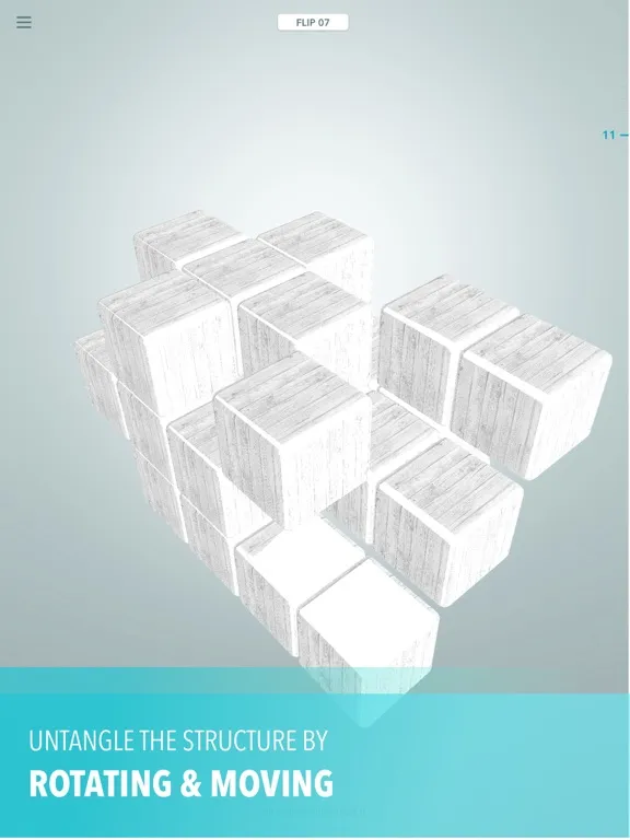 AirCube Puzzle Game iPad  Screenshots