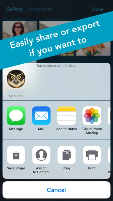 Screenshot di Off the Record - Photos+Videos