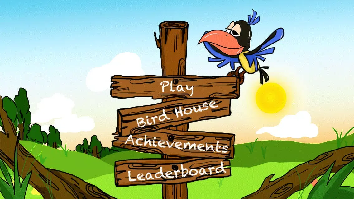 Birdie Wings 3 - A game use tiny bubble gp2 slingshot to shoot bad thief flyro flying birds like sky penguin free,Perfect pics,Racing score with riptide tourist,wipeout them & lot of laugh&funny スクリーンショット