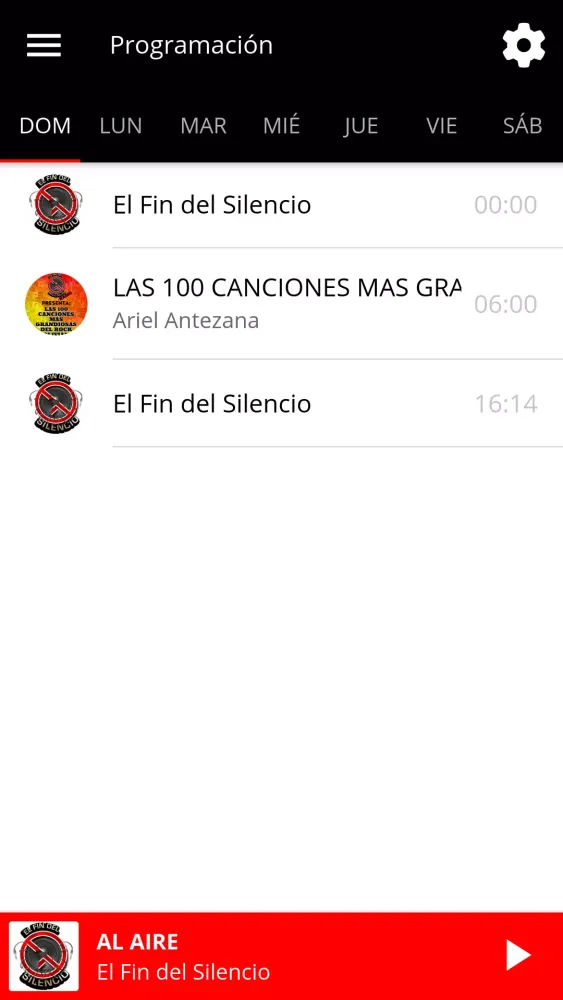 El Fin del Silencio Radio Screenshots