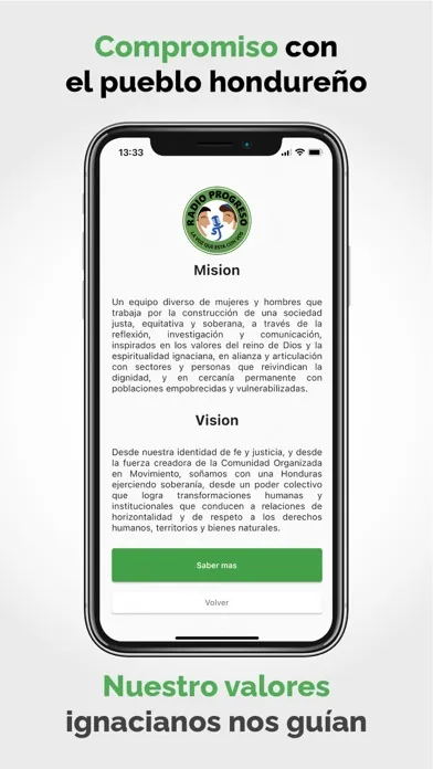 Ảnh chụp màn hình của Radio Progreso HN