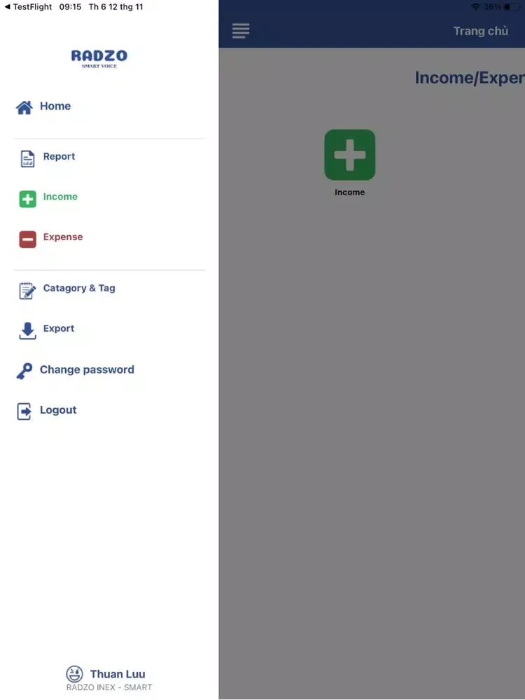 Radzo Inex - Smart iPad 应用截图
