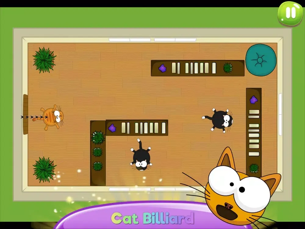 FlatFatCat Bounce Kids Edition iPad 应用截图
