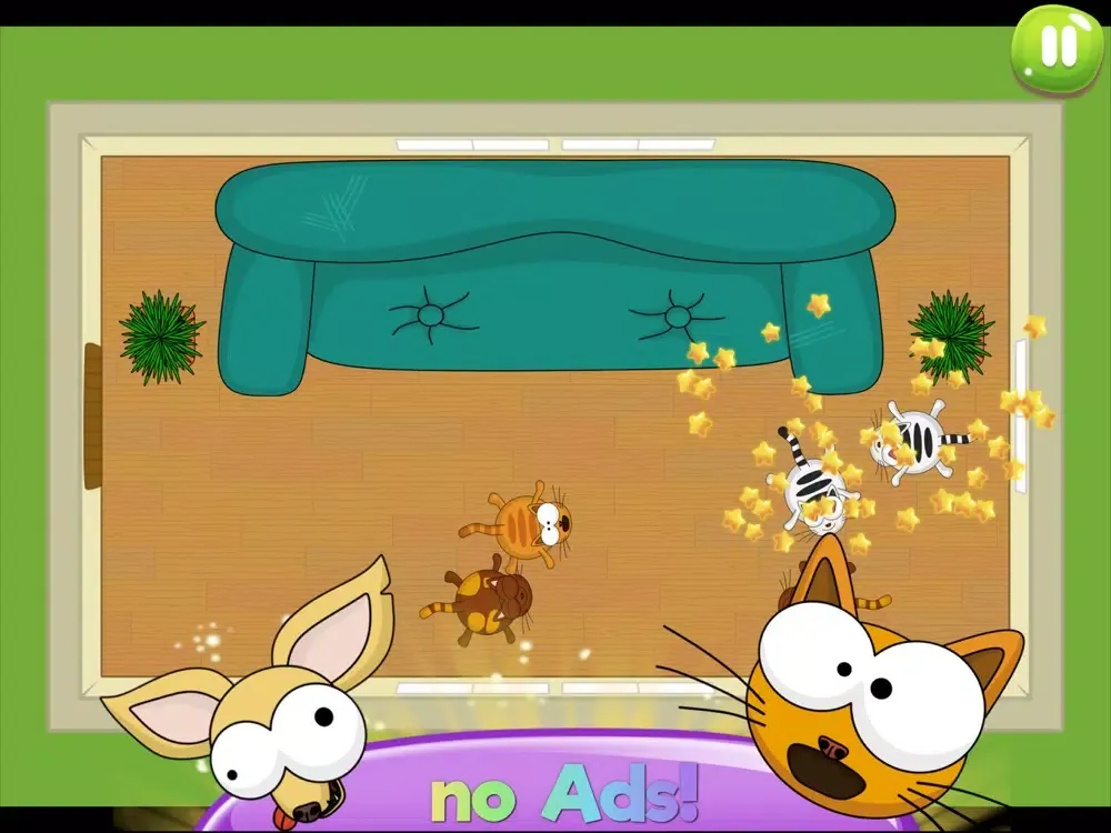 FlatFatCat Bounce Kids Edition iPad 应用截图