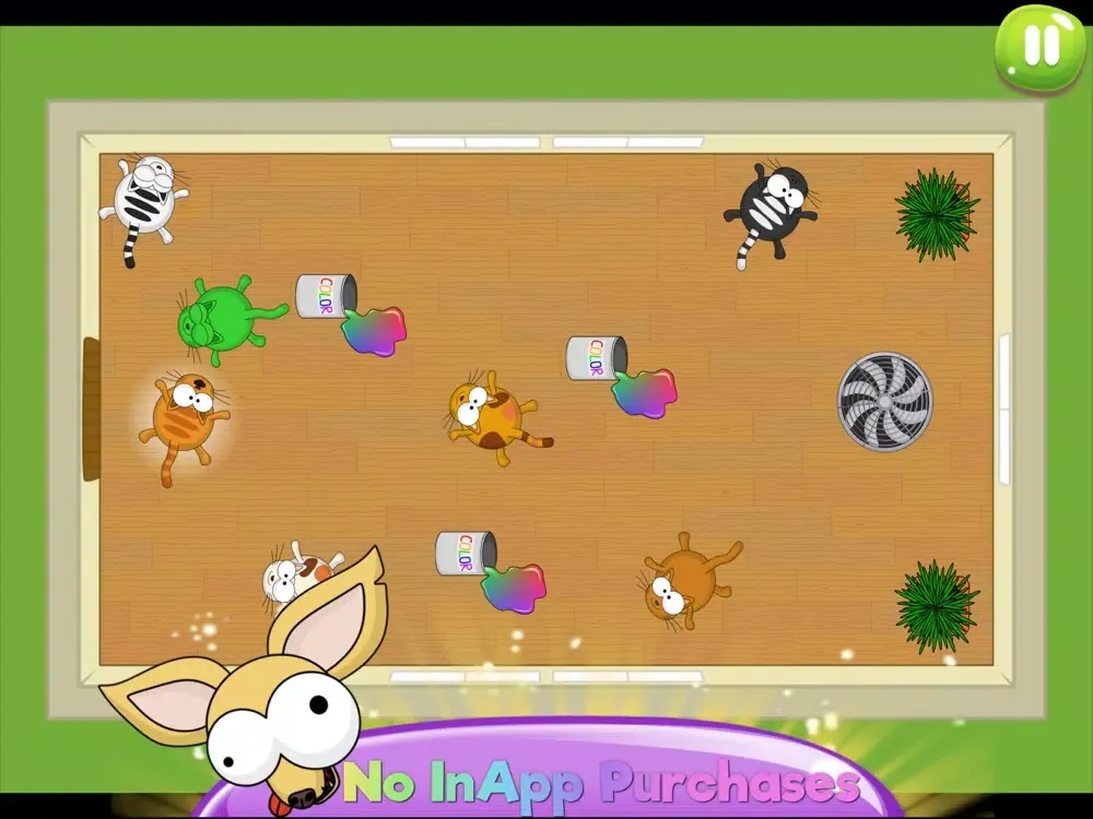 FlatFatCat Bounce Kids Edition iPad 应用截图