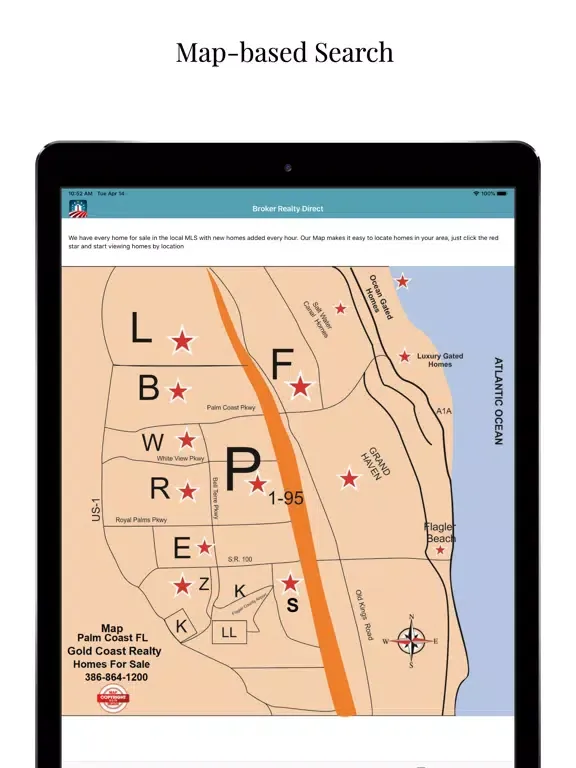 Screenshot di Broker Realty Direct iPad 