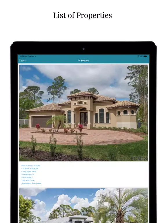 Screenshot di Broker Realty Direct iPad 