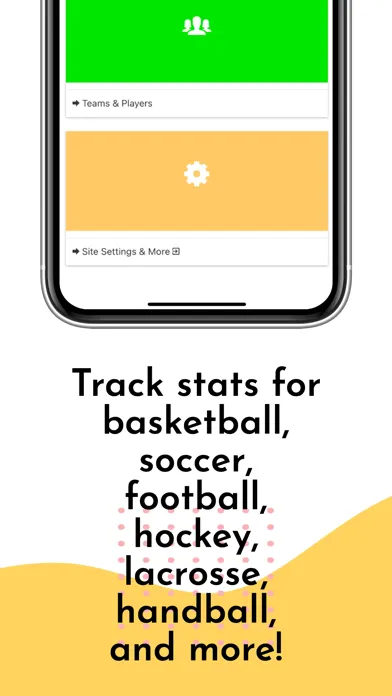 Tangkapan skrin Scorebook for Sports Leagues