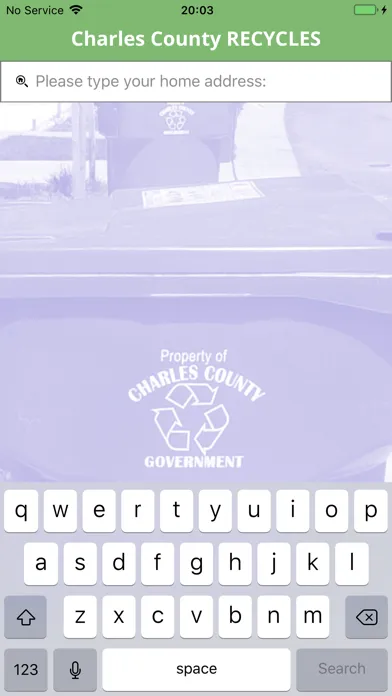 Capturas de pantalla de Charles County RECYCLES