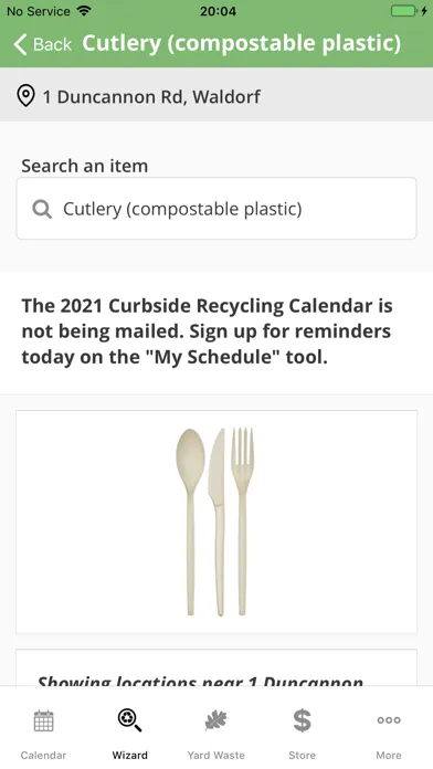 Capturas de pantalla de Charles County RECYCLES