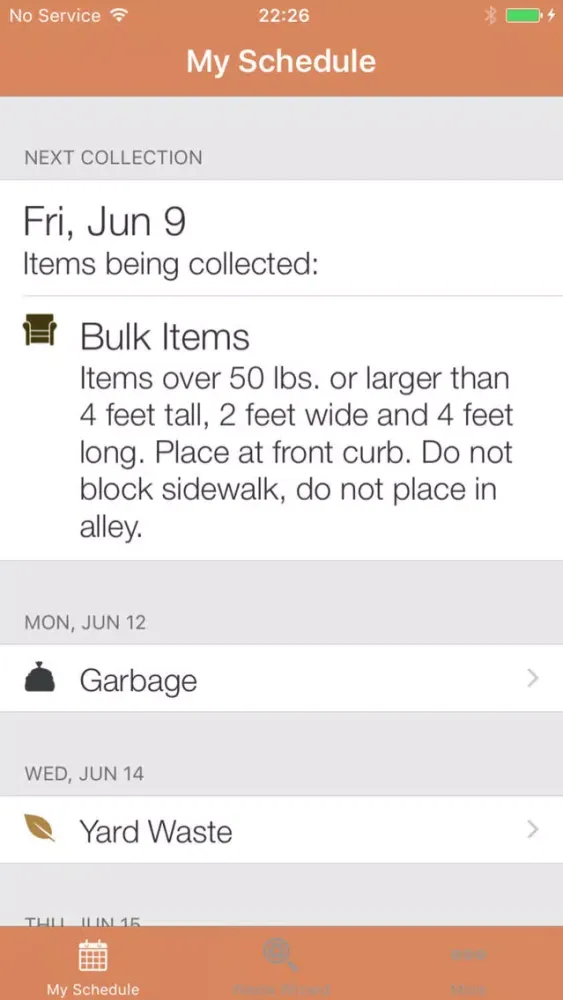 Capturas de pantalla de Mesquite Trash & Recycling