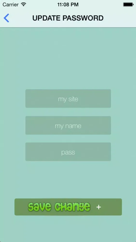 Captures d'écran de My Password Vault - Keep Your Passwords Safe