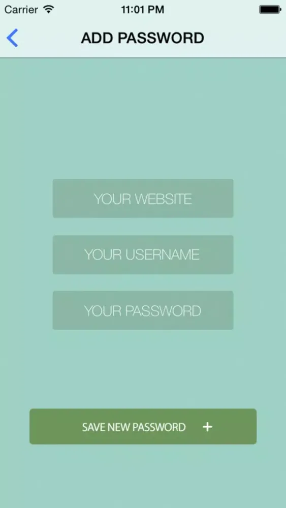 Captures d'écran de My Password Vault - Keep Your Passwords Safe