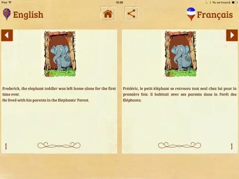 Zrzuty ekranu Stories in five languages iPad 
