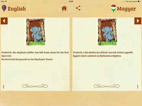 Zrzuty ekranu Stories in five languages iPad 