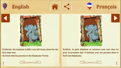 Zrzuty ekranu Stories in five languages