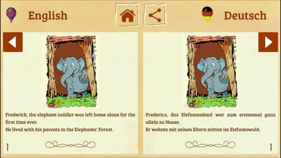 Zrzuty ekranu Stories in five languages