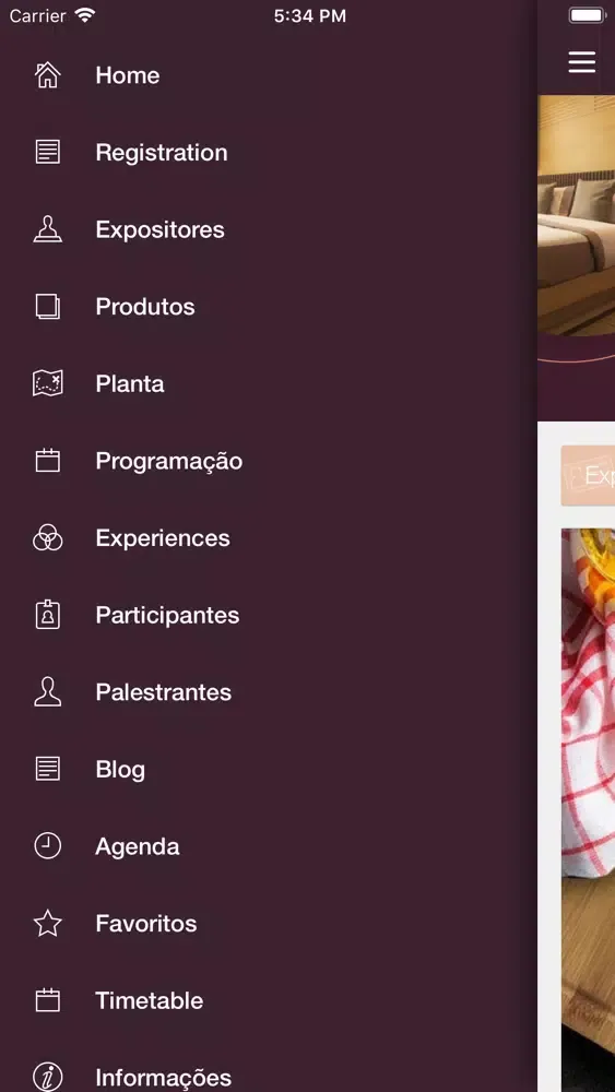 Capturas de tela do Equipotel 2019