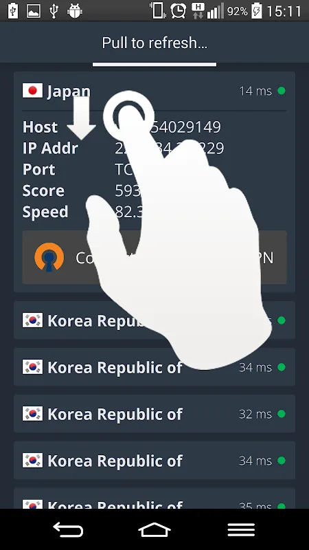 Totally Free VPN Screenshots