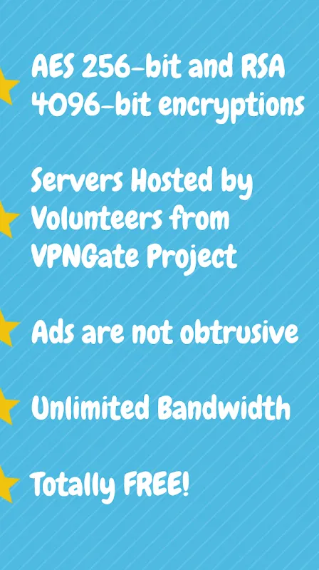 Totally Free VPN Screenshots