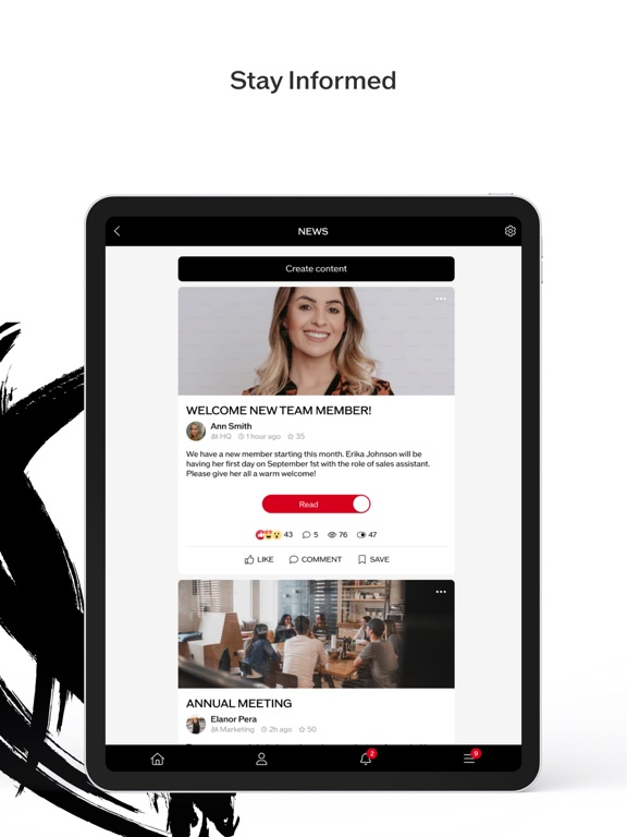 Tangkapan layar My Shiseido iPad 