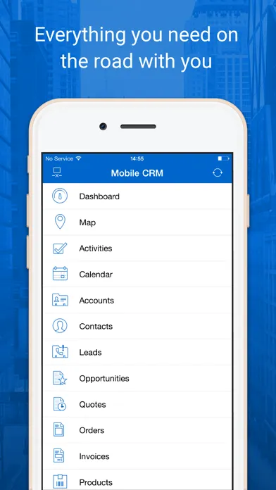 Resco Mobile CRM Screenshots