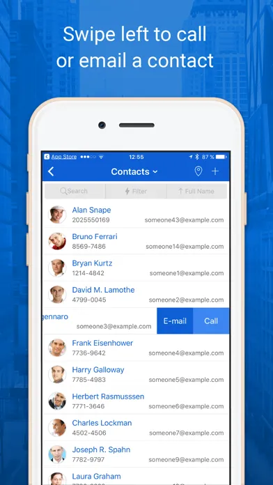 Resco Mobile CRM Screenshots