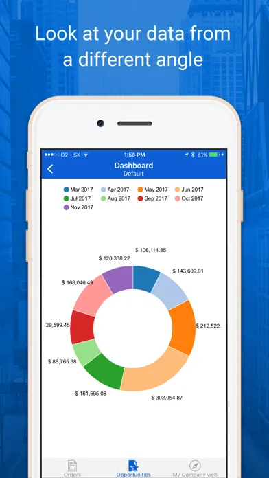 Resco Mobile CRM Screenshots