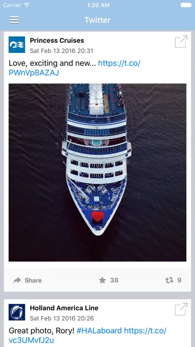 Cruise Ship & Port News Screenshots