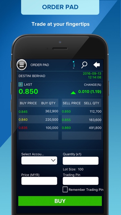 RHB TradeSmart (Dealer)应用截图