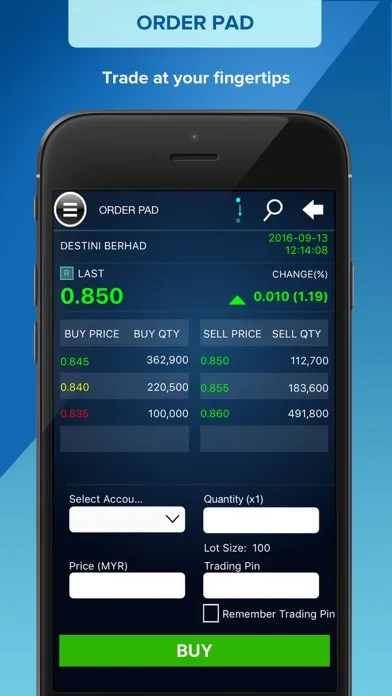 RHB TradeSmart (Dealer)应用截图