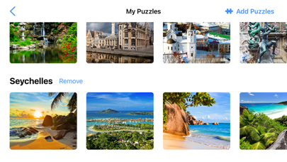 Zrzuty ekranu Jigsaw Puzzle Places
