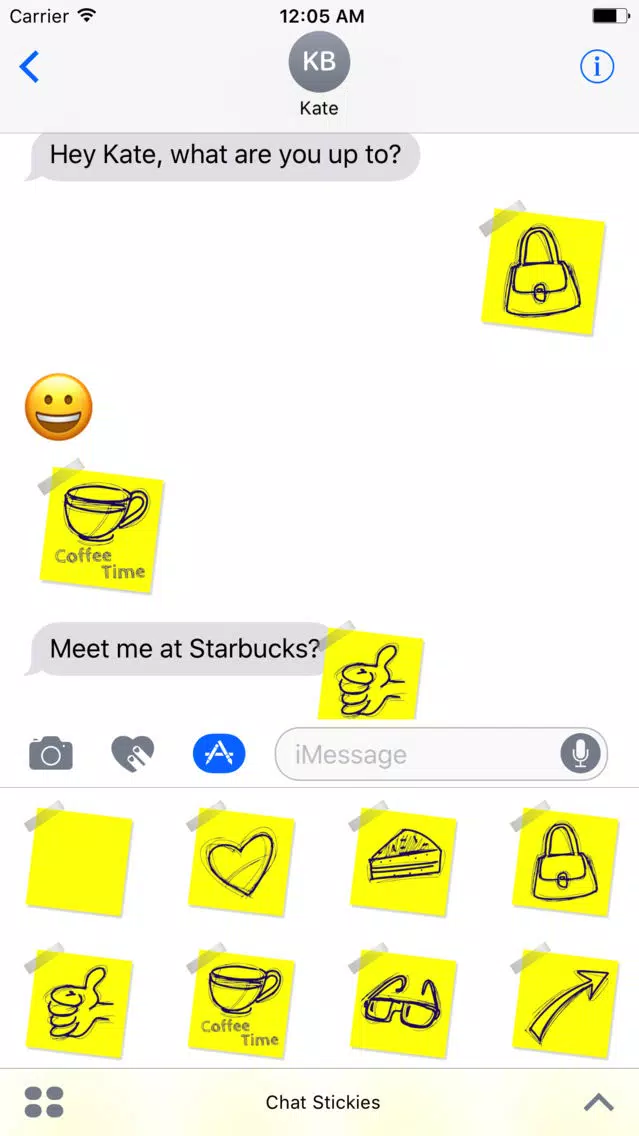تصاویر Chat Stickies: Sticky notes for your messages