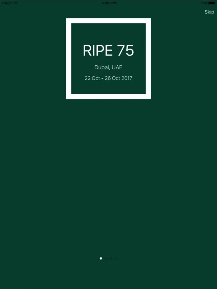 RIPE Networking App iPad  Ekran Görüntüleri