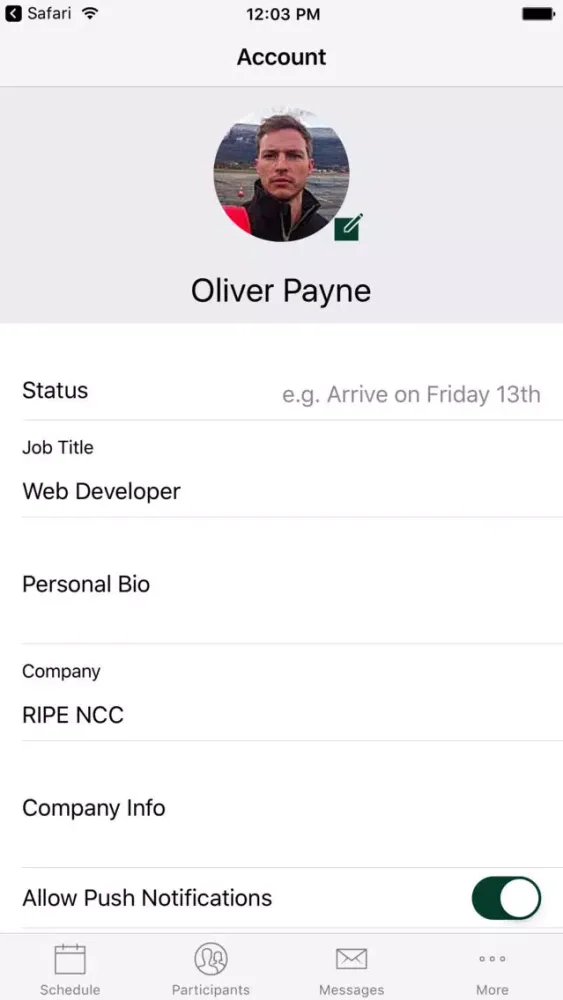 RIPE Networking App Ekran Görüntüleri