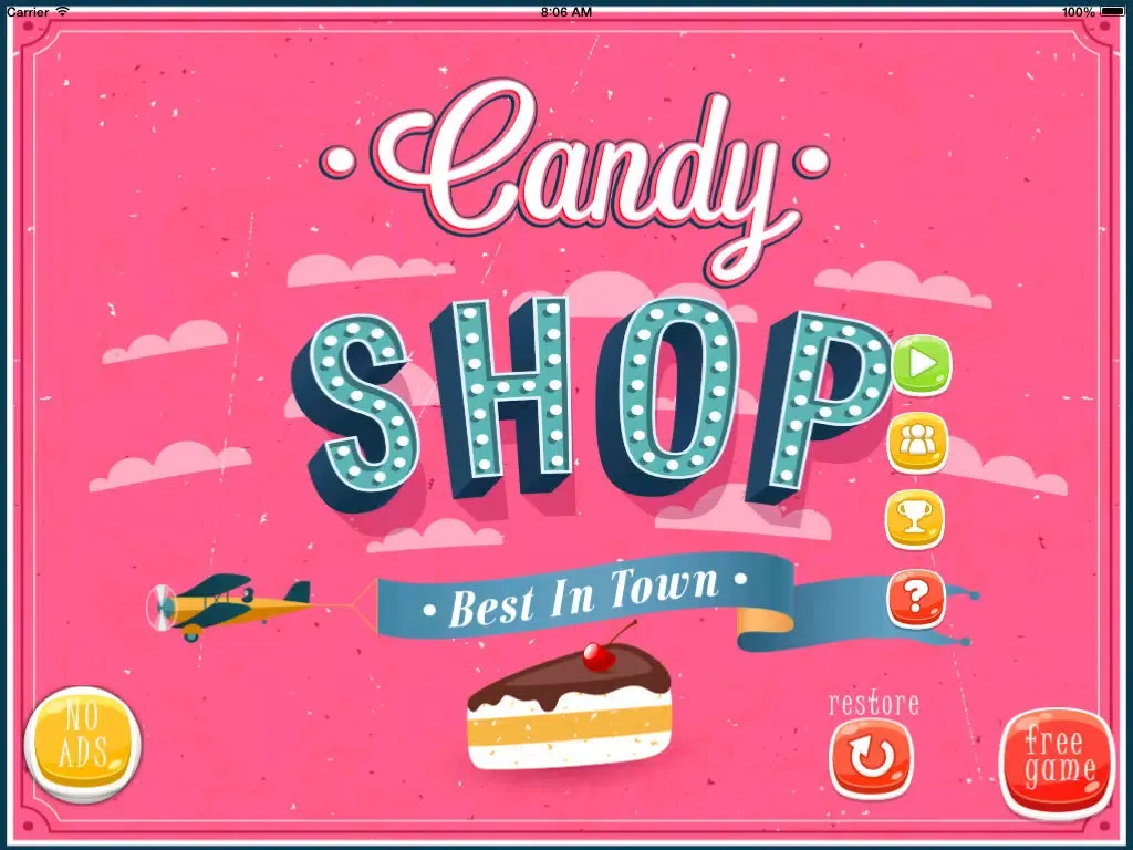 Screenshot di Candy Shop - Tiny Tycoon Restaurant iPad 