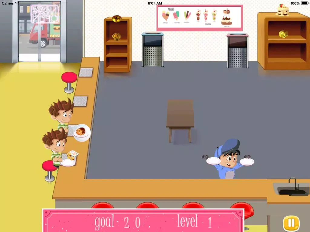 Screenshot di Candy Shop - Tiny Tycoon Restaurant iPad 