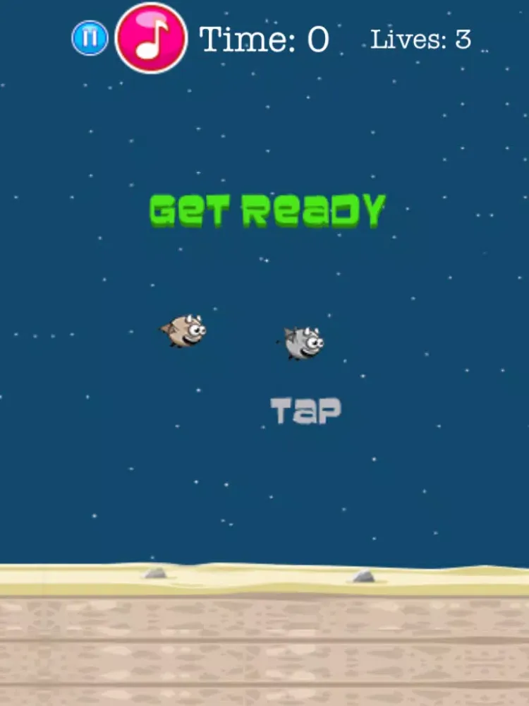 Tiny Bat - Do not Fly this Animal into a Pipe iPad  Screenshots